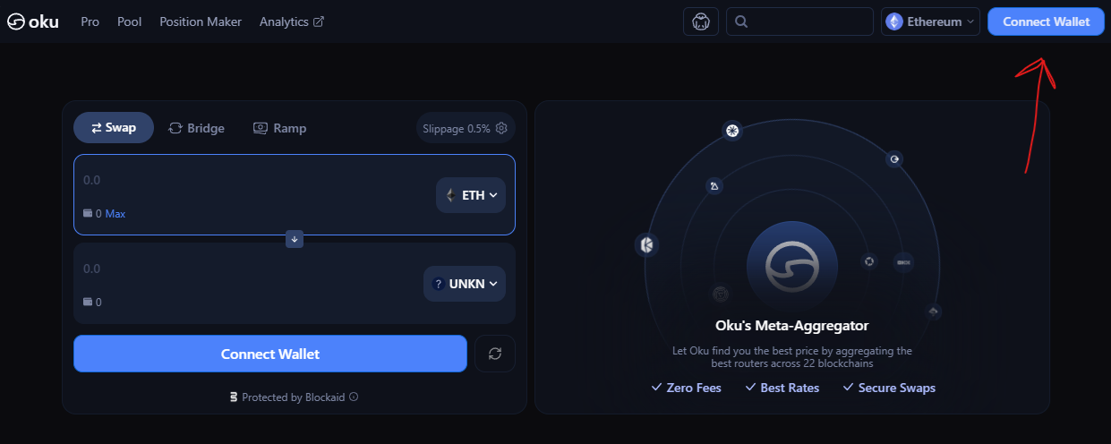 Connect wallet